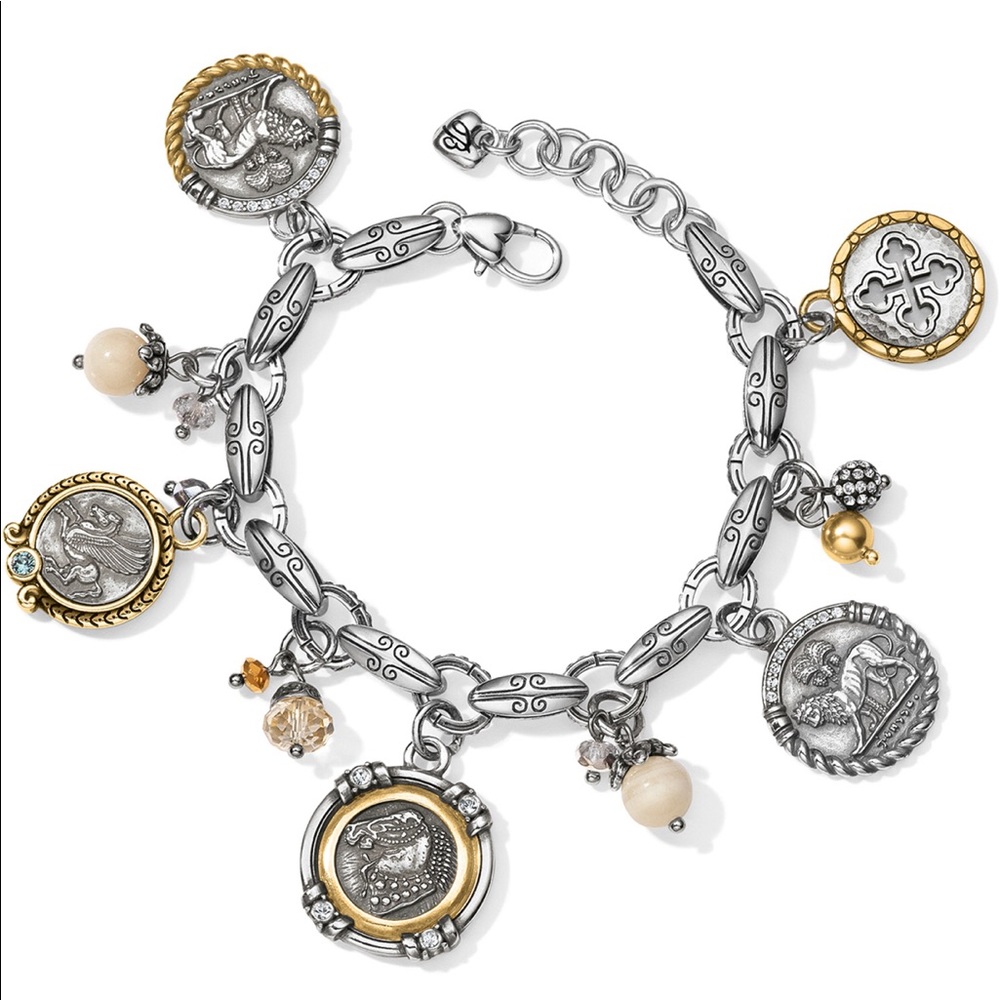 Brighton Medaille Olympia Charm Bracelet